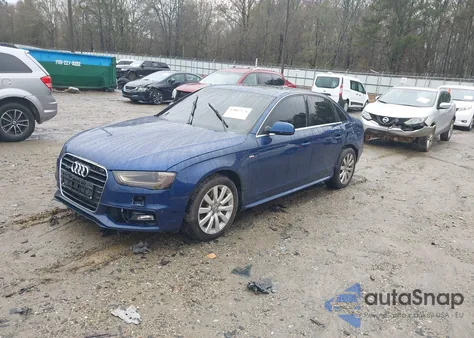 2015 Audi A4 2.0T Premium from USA, damaged, VIN WAUBFAFL1FN002167